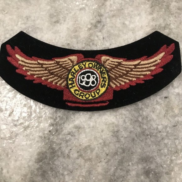 Harley-Davidson Other - HARLEY DAVIDSON 1998 PATCH HOG Owners Group Iron On New Unused